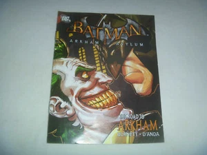 Mini cómic Batman Arkham Asylum The Road to Arkham #0 2009 muy raro Amazon - Imagen 1 de 1