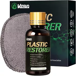 Plastic Restorer for Cars, Black Plastic Trim Restoration,Crystal Coating for Ca - Picture 1 of 7