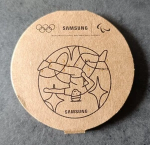 PIN RARE PIN'S BIG .. OLYMPIQUE OLYMPIC FRANCE PARIS 2024 SAMSUNG +FOLDER 3D~US2 - Picture 1 of 2