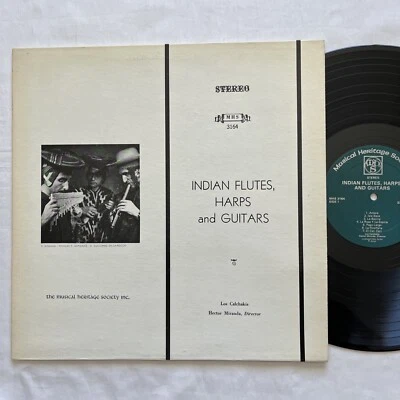 Los Calchakis, Hector Miranda ‎– Indian Flutes, Harps And Guitars Vinyl, LP RARE - Image 1 of 4