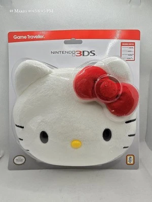 Nintendo 3DS XL Dsi 2DS Official Hello Kitty Soft Plush Console Carry Case New - Bild 1 von 3