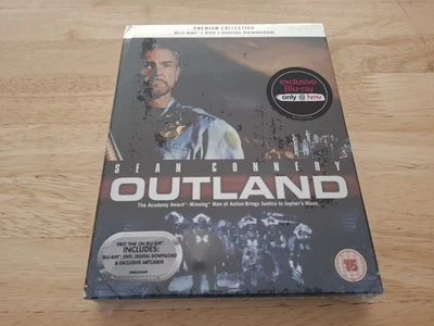 Outland (1981) Blu-ray & DVD, NEW & SEALED, HMV Premium Collection with artcards - Image 1 of 2