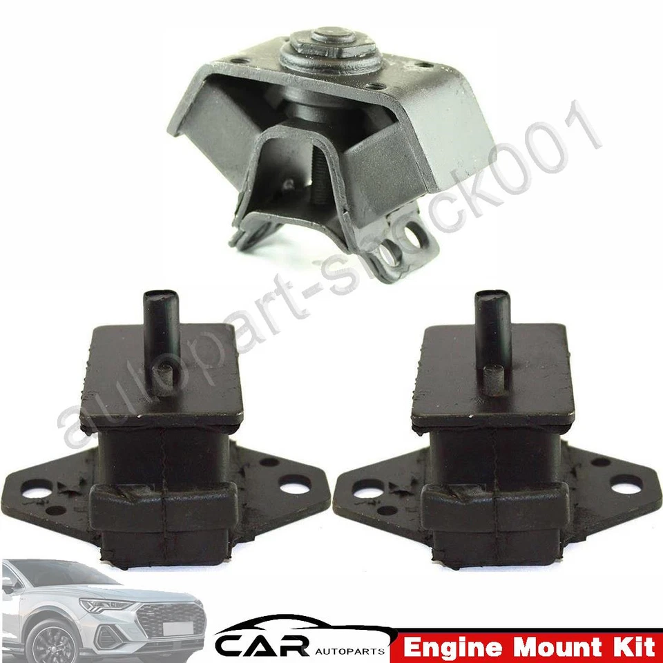 Комплект креплений двигателя и трансмиссии 3 шт. 1981-2004 для Toyota T100, Tacoma, Celica - Изображение 1 из 3