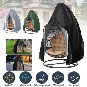 Egg Chair Cover Waterproof Heavy Duty Hanging Egg Chair Cover Garden Outdoor - Picture 1 of 16