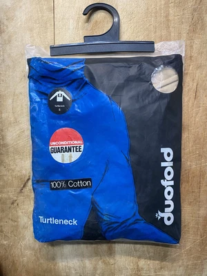 Camisa térmica cuello alto manga larga vintage años 90 Deadstock DUOFOLD MUJER SM BRONCEADO Foto 1 de 4