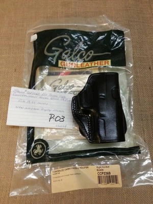 Galco #CCP226B Paddle Holster R/H for Glock G19/23 Pistols - Image 1 of 4