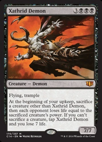 Xathrid Demon - Commander 2014 #170/337 MTG Magic The Gathering - Image 1 of 1