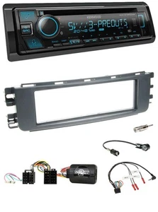 Kenwood Bluetooth USB CD Lenkrad DAB Autoradio für Smart ForFour 04-06 W454 Audi - Bild 1 von 8