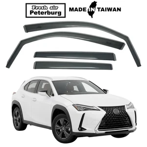 for LEXUS UX 2018.11-2023  IN-CHANNEL WIND DEFLECTOR 4PCS - Picture 1 of 8