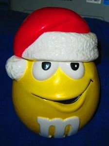 M&Ms gelbe Keramik Keksdose - Bild 1 von 1