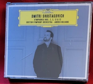 Dmitri Shostakovich Symphonies Nos. 2, 3, 12 &13 Andris Nelsons BSO 3 CDS NEW!! - Foto 1 di 6