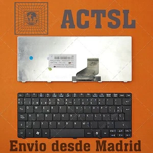 TECLADO KEYBOARD ACER ASPIRE ONE D260 D255 532H (VER FOTO) EN ESPAÑOL - Imagen 1 de 1