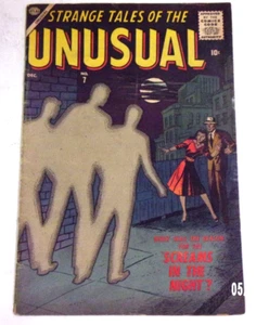 STRANGE TALES OF THE UNUSUAL #7 1956 SOLID VG MINUS KIRBY,ORLANDO,BURGOS COVER - Picture 1 of 5