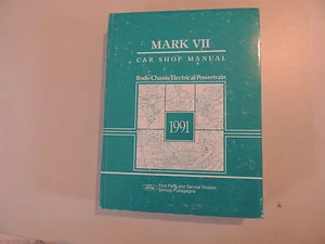 Lincoln Mark 7 1991 workshop shop manual Werkstatthandbuch Reparaturanleitung - Bild 1 von 7