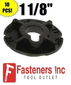 (Qty 10) 1-1/8" Round Malleable Washer Malleable Iron Plain Finish - Picture 1 of 3
