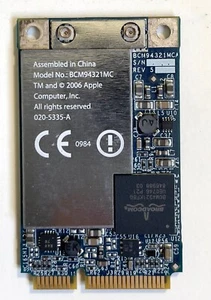 Original Apple Airport Karte BCM94321MC 020-5335-A - Bild 1 von 4