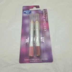 NIP American Idol Cosmic Pink Tawny Rose 2Pack Jumbo Lip Pencils - Picture 1 of 2