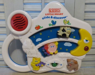 VTech Little Smart SLIDE & DISCOVER Toy ~ Rare & Vintage ~ Melodies ~ ABC - Image 1 of 4