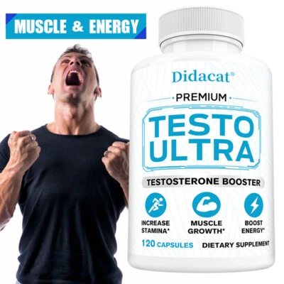 DIDACAT Testo Ultra Para Hombres 30/60/120 CÁPSULAS 100% NATURALES EN OFERTA TESTO ULTRA