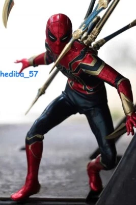 全新 1: 6 比例蜘蛛侠铁蜘蛛可移动动作玩偶模型收藏 — 第 1/4 张图片