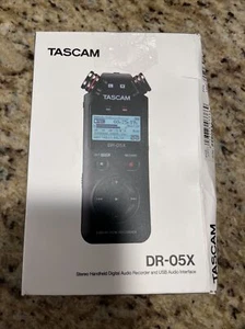 Tascam DR-05X Stereo Handheld Digital Audio Recorder with USB Audio Interface + - Picture 1 of 8
