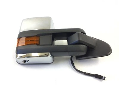 Espejo retrovisor lateral para pasajeros Chevrolet GMC remolque cromo sensor de plegado eléctrico OE Foto 1 de 4