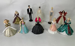 10 Hallmark Mattell Keepsake Ornamente Barbie Sammler Figuren 1994-1998 - Bild 1 von 6