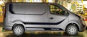 Renault Trafic Graphics Kit Side Stripes Both Sides Wing Decals Stickers - Bild 1 von 4