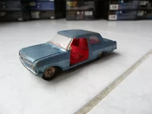 Opel Rekord 542 Blue Dinky Toys Meccano 1/43 Original Vintage Toy - Picture 1 of 4