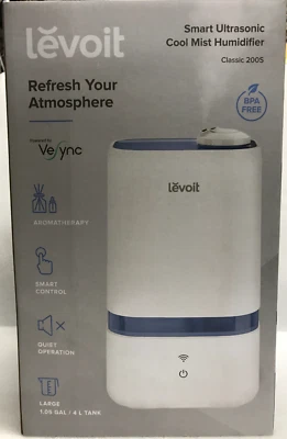 levoit - Smart Ultrasonic Cool Mist Humidifier - Classic 200S - Image 1 of 4