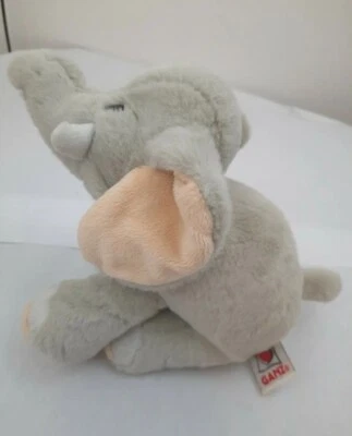 Ganz Webkinz Velvety Elephant Plush Gray Stuffed Animal Bean Soft Toy HM 167 - Image 1 of 4
