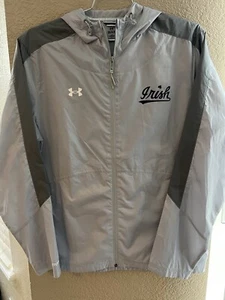 Under Armour Herren leichter Hoodie Windbreaker "grau" Lrg - Bild 1 von 4
