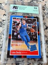 LUKA DONCIC 2018 Donruss #1 Draft Pick RATED Rookie Card RC 1988 Retro SP PGI 10