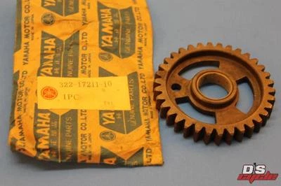 NOS Yamaha 1974 Yamaha MX250 MX360 1st Wheel Gear PART# 322-17211-10-00 - Image 1 of 4