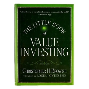 The Little Book Of Value Investing by Christopher Browne Building Wealth HC +DJ - Picture 1 of 4