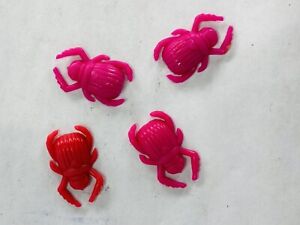 4 Replacement Bug Pieces For 1993 Disney The Lion King Game