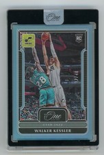 2022-23 Panini One and One Blue #124 Walker Kessler Rookie RC #37/40