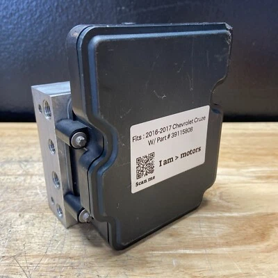 Refurbished ABS Brake Pump Module 2016 - 2017 Chevrolet Cruze | 39115808 - Image 1 of 4
