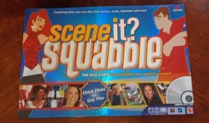 Scene It? Squabble Game W/Real Clips Trivia Movie TV Music & More DVD - Picture 1 of 3