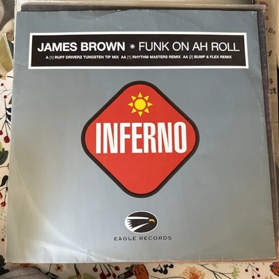 James Brown Funk On Ah Roll Vinyl LP Record Album - Image 1 of 2