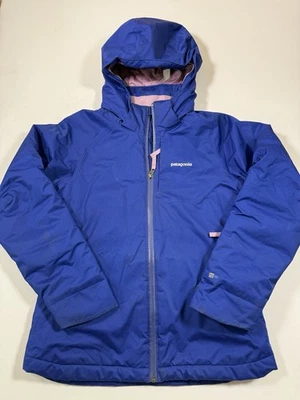 Patagonia Snowbelle Jacket Girls XL Size 14 Purple Full Zip H2NO Performance - Image 1 of 4