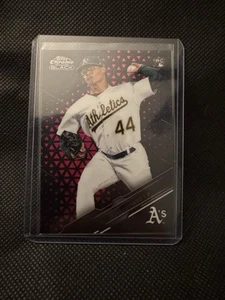 Jesus Luzardo 2020 Topps Chrome Black #68 Rare Rookie RC Oakland Athletics 10/10 - Picture 1 of 7