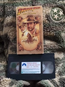 Indiana Jones & Last Crusade VHS Video Tape 1989 Harrison Ford - Bild 1 von 1