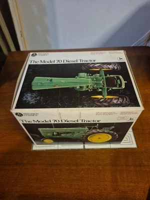 Ertl Precision Classics #7 John Deere Model 70 Diesel Tractor W/ Medal - No Box - Image 1 of 4