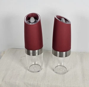 Simply Ming Rot Salz und Pfeffermühle Set Neu ohne Verpackung - Bild 1 von 3