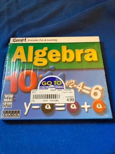 Snap Algebra Ages 11-15 Dual Platform Mac PC CD ROM Mathamatics 2003 - Picture 1 of 2