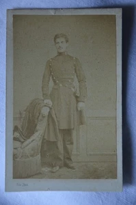 PHOTO MILITAIRE-CDV-ECOLE IMPERIALE POLYTECHNIQUE-SECOND EMPIRE-SEE A PARIS - Picture 1 of 2