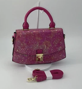 Unbranded Women's Pink And Gold Handheld or Shoulder Strap Purse - Picture 1 of 6