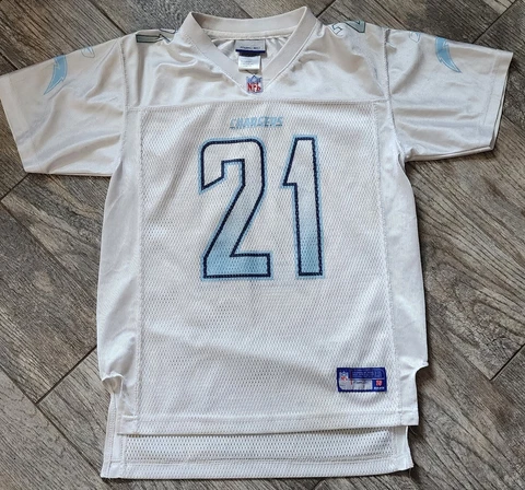 Reebok San Diego Chargers Tomlinson Jersey Women's Sz Large NFL Cover