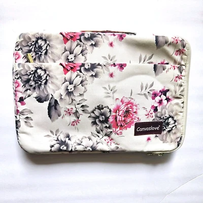 Funda para portátil Canvaslove multicolor floral resistente al agua 14 pulgadas Foto 1 de 4